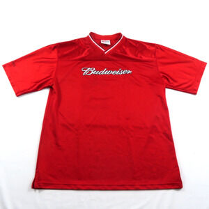 Dale Earnhardt Jr #8 Jersey-Style Shirt NASCAR Red White Black Chase Brand XL